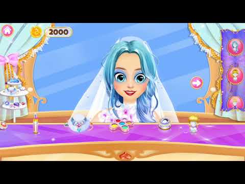 prinses bruiloft Make-up spel
