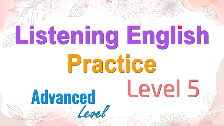 Advanced English Listening Practice | English Listening Skills | Listening English Practice Level 5