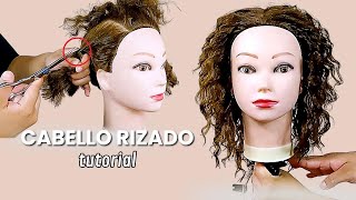 ?CORTE DE CABELLO RIZADO ►EN 3 PASOS + VOLUMEN ▬ CLASE 2