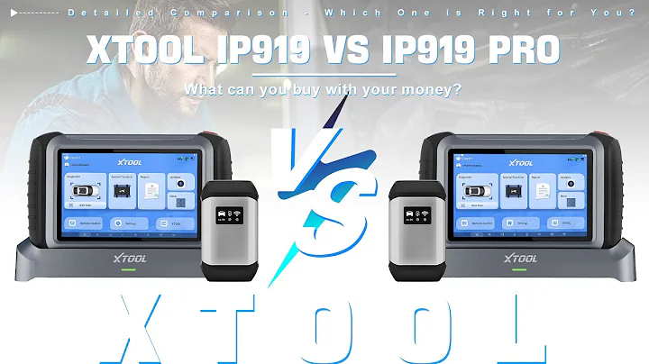 XTOOL IP919 VS XTOOL IP919 PRO, what can your money buy?