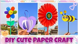 DIY Cute Paper Crafts 💜✨ | Amusing City DIY🌸 #papercrafts #easycraft #craft #diy #cute