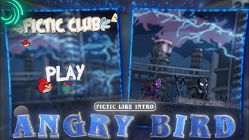 Fictic Editz Like Angry Birds Intro On Alight Motion (+Preset)