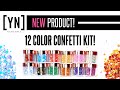 NEW CONFETTI KIT | How to Encapsulate Confetti with Acrylic & Gel