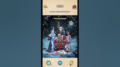 Nightmare Puzzle: The Unknown - Level 10 - Create a beautiful picture.