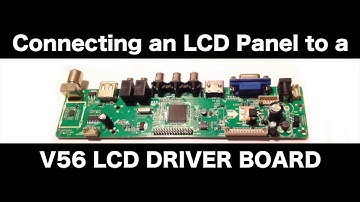 Reuse a LTN141XF LCD Panel with V56 HDMI lcd driver board