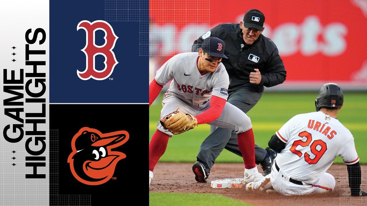 Red Sox vs. Orioles Game Highlights (4/24/23) MLB Highlights YouTube