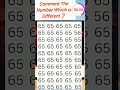 Quiz Time 🤨 Find the Odd one in 10 seconds #quiz #numberquiz #education #shorts