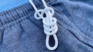 Best Knot For Single Loop Sweat Pants