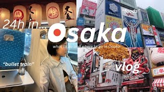 Spend a day in OSAKA with us(what to eat and where to go in Osaka!!)