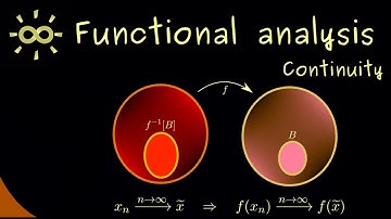Functional Analysis 12 | Continuity [dark version]
