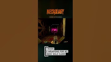 THE FIRST 5 WEAPONS IN MY QUAKE/DOOM INSPIRED GAME #boomershooter #devlog #doom #quake #fps #unreal