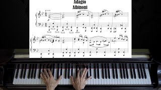 Albinoni - Adagio in G minor | Piano Tutorial