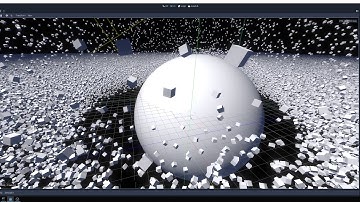 Asteroid field in Godot engine