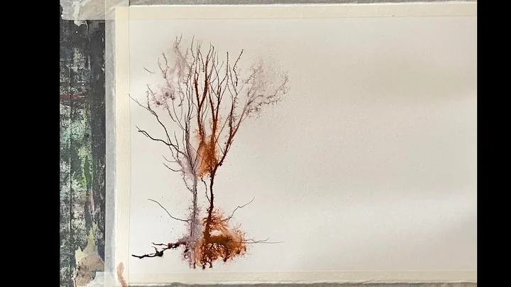 Really Easy 2 MINUTE Winter Trees Experiment! Begi...