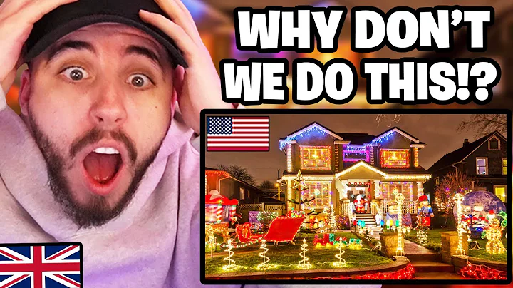 Brit Reacts to American Christmas is so different to British Christmas!