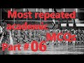 Most repeated MCQs of academic for PMA L/C | Part # 06 | from previous courses | PMA L/C 147