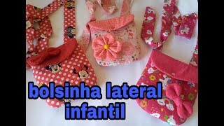 Passo a Passo Bolsa Lateral Infantil