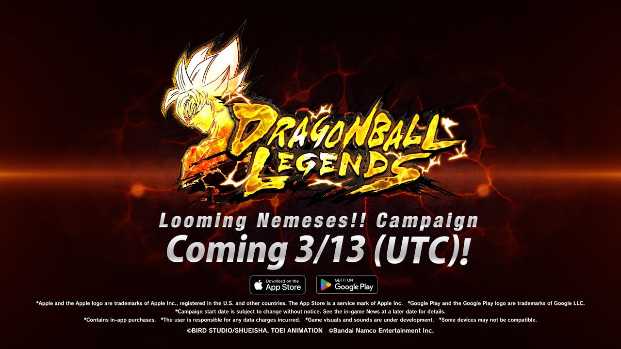 DRAGON BALL LEGENDS "Looming Nemeses!! Campaign" Trailer