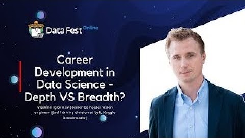 Vladimir Iglovikov: Career development depth vs breadth