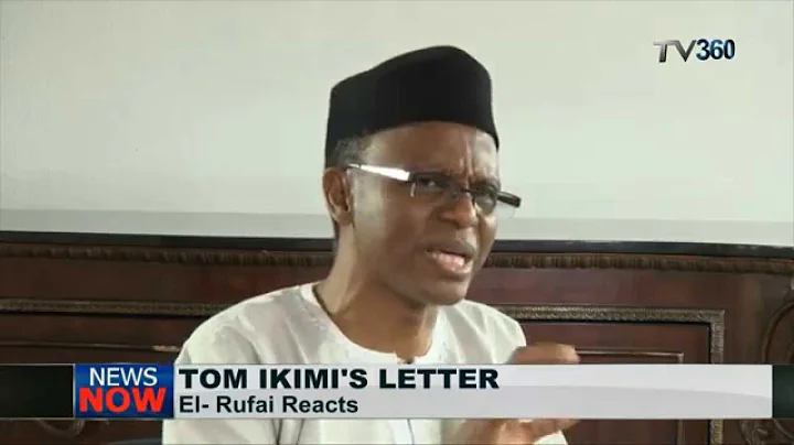 Exclusive: El-Rufai replies to Tom Ikimi's letter; says ex-party leader lied over Tinubu