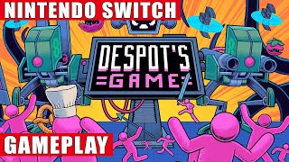 Despot's Game: Dystopian Army Builder Nintendo Switch Gameplay