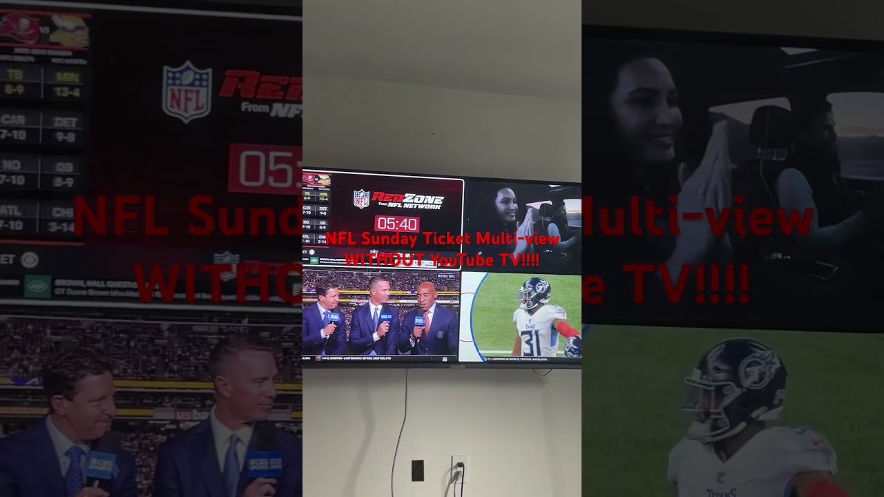 NFL Sunday Ticket Multi-view WITHOUT YOUTUBE TV!