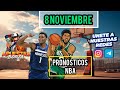 PRONOSTICOS deportivos NBA para hoy 8 noviembr🏀Apuestas deportivas NBA🏀 Apuestas Borja nba freepicks