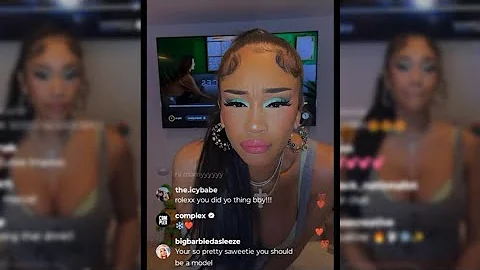 Saweetie Finally Responds To Chris Brown Diss Track About Quavo & Her On IG LIVE