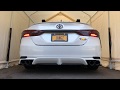 2018 Camry Custom Exhaust (Best sounding 18' Cam)