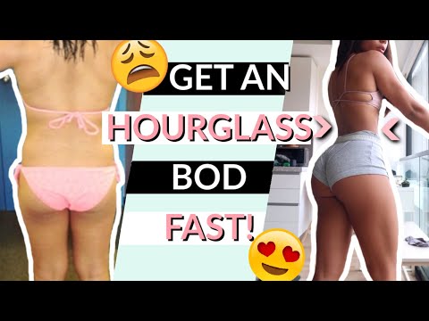 HOW TO GET A SMALL WAIST & ROUND BUTT QUICK!
