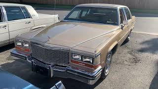 1988 Cadillac Brougham New Vinyl Roof Installed and Another Look At The 87 and A 85 Too!!
