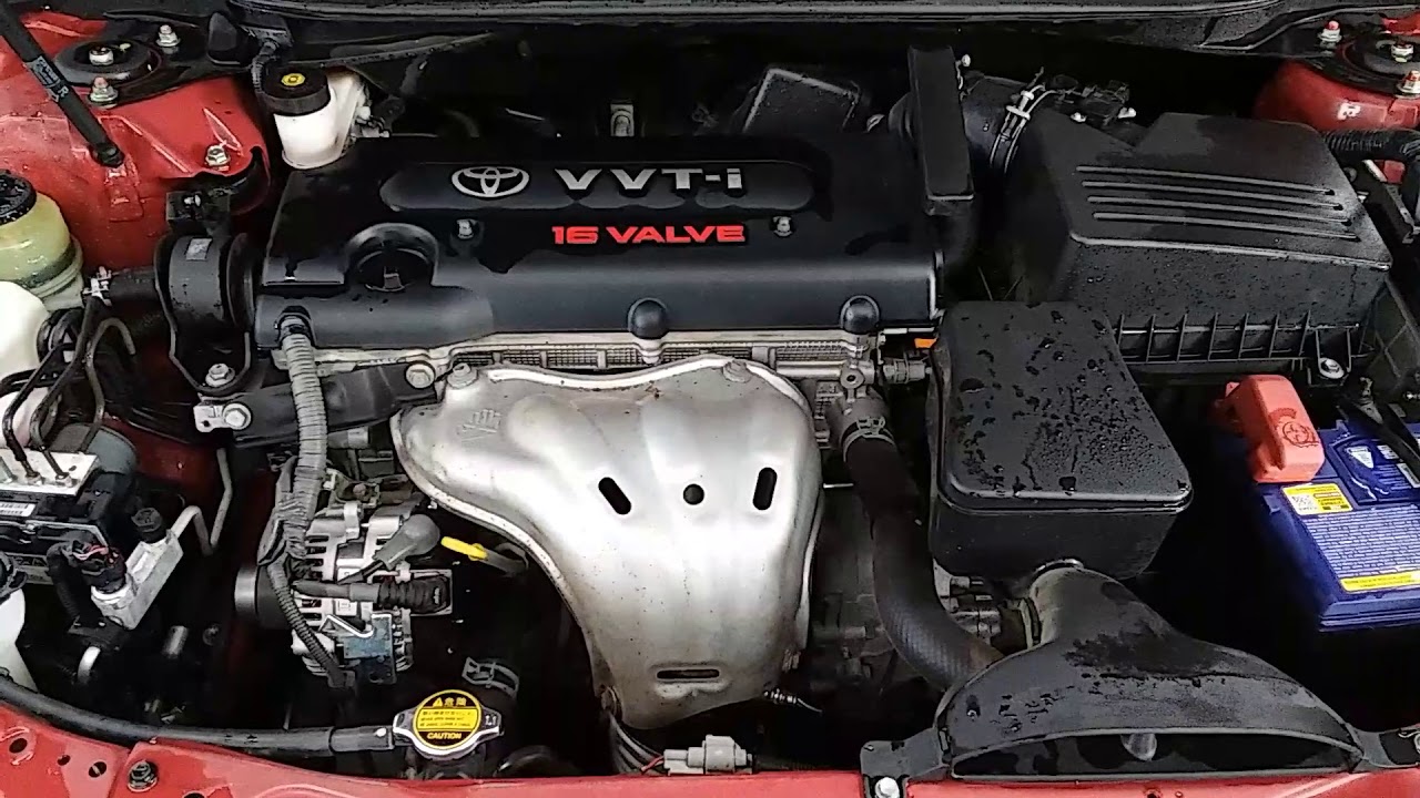 Toyota Camry 2.4ltr engine 148024km W0299 - YouTube