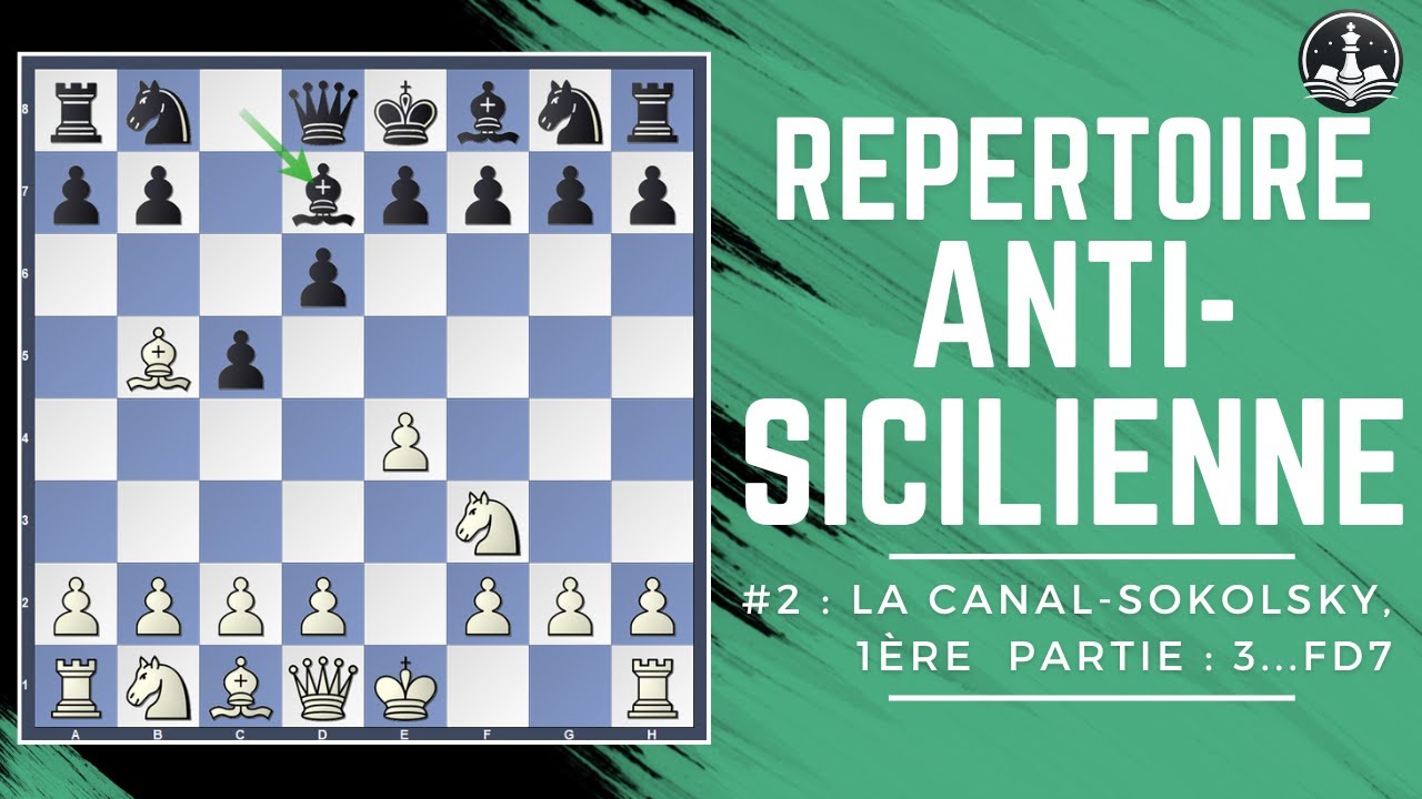 Désactivez la Sicilienne avec la variante Canal-Sokolsky ! 1ère partie (Anti-siciliennes #2)