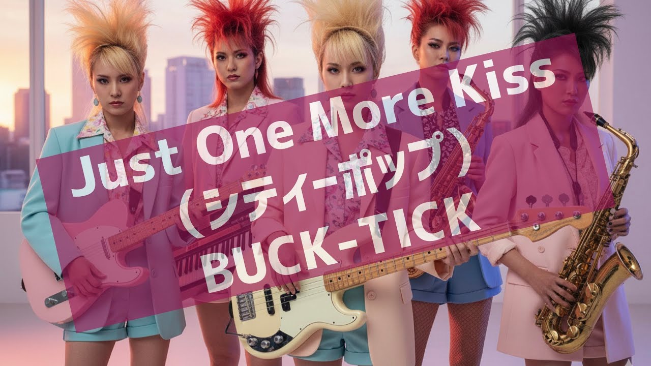 勝手にシティポップ魔改造『Just One More Kiss（カバー）』（BUCK-TICK）/City Pop Remix: “Just One More Kiss” BUCK-TICK