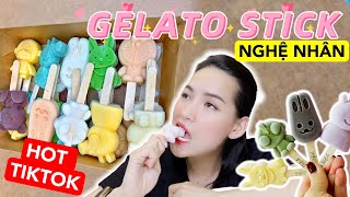🔥Review🔥 Review Gelato Stick HOT TIKTOK | Lạ lắm mn ơi! By Nghệ Nhân Kem Ý