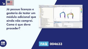 [EN] [EN] FAQ 004633 | Já possuo licenças e gostaria de testar um módulo adicional que ainda não ...