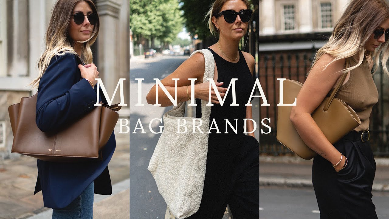 Minimal Bag Brands For All Budgets - YouTube