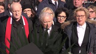 12 Rocznica Katastrofy Smoleńskiej,- Apel Pamięci Przed Pałacem Prezydenckim - 10.04.2022