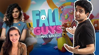 Fall guys ft. Alexandra Botez, Tania Sachdev, Karan Singh Magic CHILLI CHALLENGE