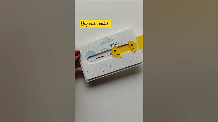 Bring BIG SMILE😀with Slider Card Fun! #birthdaycard #handmadecards