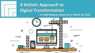 A Holistic Approach to Digital Transformation
