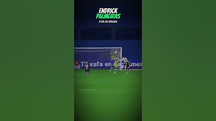 Golaço do Endrick que trouxe forças pro Palmeiras #libertadores2024 #shortsfutebol
