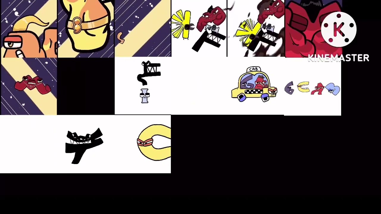 Alphabet Lore but every time a letter says their name once, it copies the video(2nd most video)