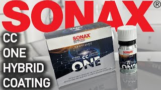 ROCZNA POWŁOKA CERAMICZNA SONAX profiline CC ONE HYBRID COATING | recenzja