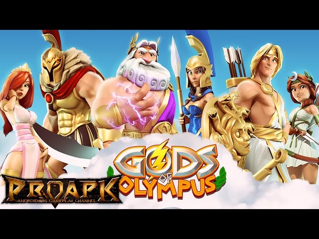 Gods of Olympus - The popular build and battle mobile strategy game