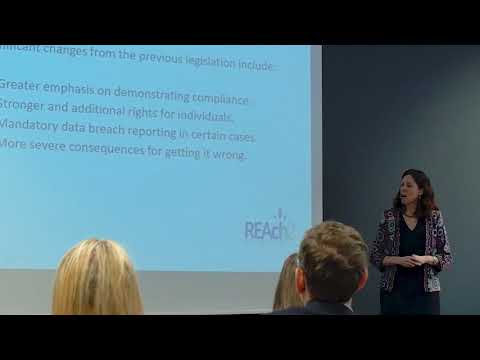 REAch2 GDPR training