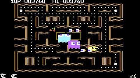 C64 MS PACMAN & PAC MAN ATARI COMMODORE 64 HACK INFINITE VARIATIONS PARAMETRES 16 Cracked CAS Hacked