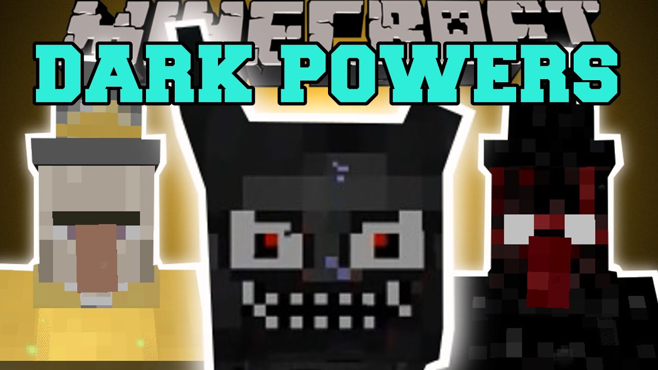 Minecraft Dark Powers Mod Crazy Witches Structures Pets Mod Showcase Youtube
