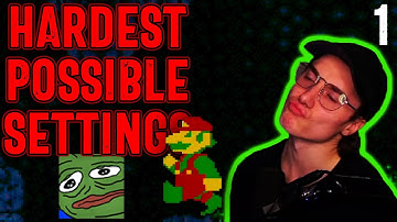 HARDEST POSSIBLE SETTINGS | Super Metroid Randomizer (Part 1)
