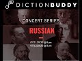 Capture de la vidéo Dictionbuddy Russian Concert Matinee